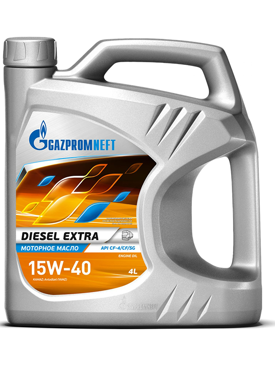 Моторное масло GAZPROMNEFT Diesel Extra 15W40 4л 100041165314