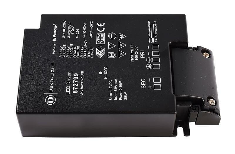 

Блок питания Deko-Light LHV36W12 12V 36W 0-3A 872799
