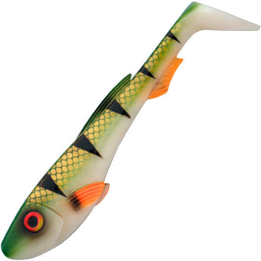 Приманка мягкая Abu Garcia Beast Paddle Tail 21 см Redfin Perch
