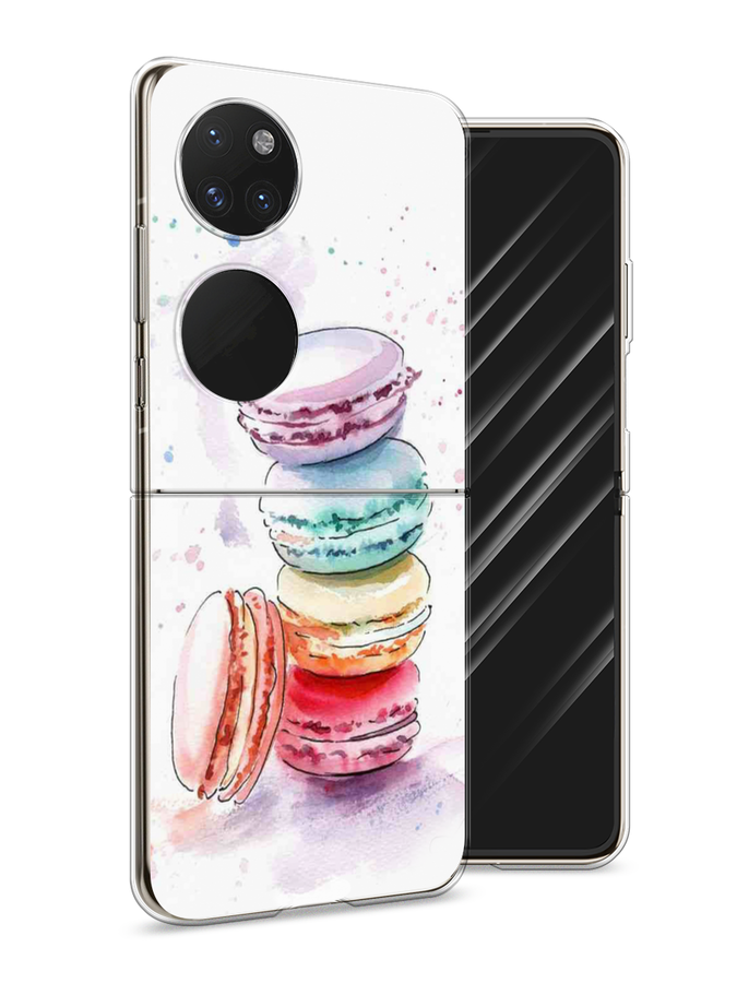 

Чехол Awog на Huawei P50 pocket "Пирамидка макарони 2", Желтый, 6107450-10