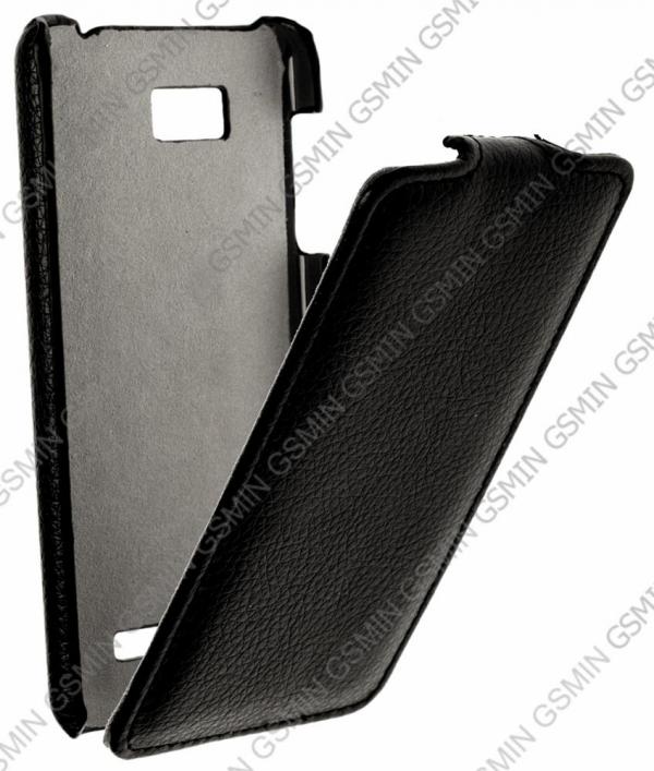 

Кожаный чехол для HTC Desire 400 Art Case (Черный)