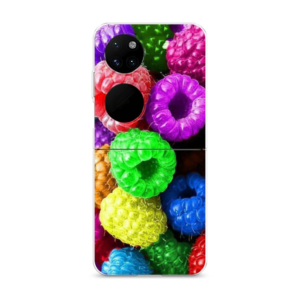

Чехол Awog "Разноцветная малина" для Huawei P50 pocket, Разноцветный, 6107450-10