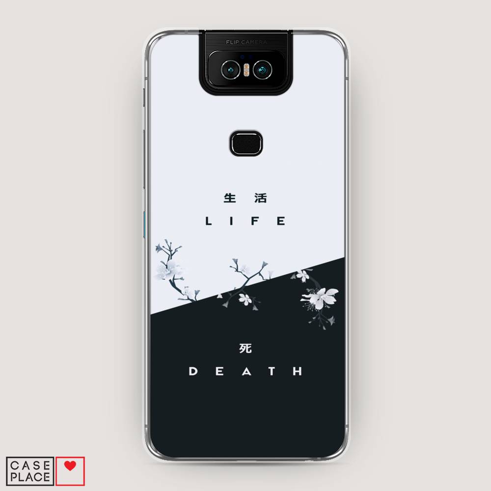 фото Чехол awog "life and death" для asus zenfone 6 zs630kl