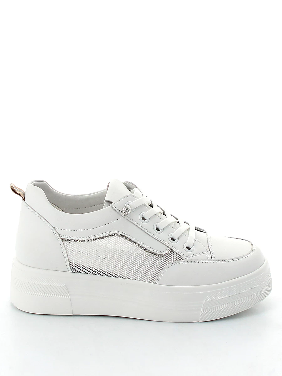 

Кеды женские Lukme 41-KPE5-14-112 белые 36 RU, Белый, 41-KPE5-14-112