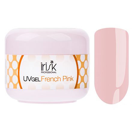 Гель IRISK ABC French Pink, 15 мл база каучуковая бескислотная irisk acid free rubber base 10 milky pink 50мл