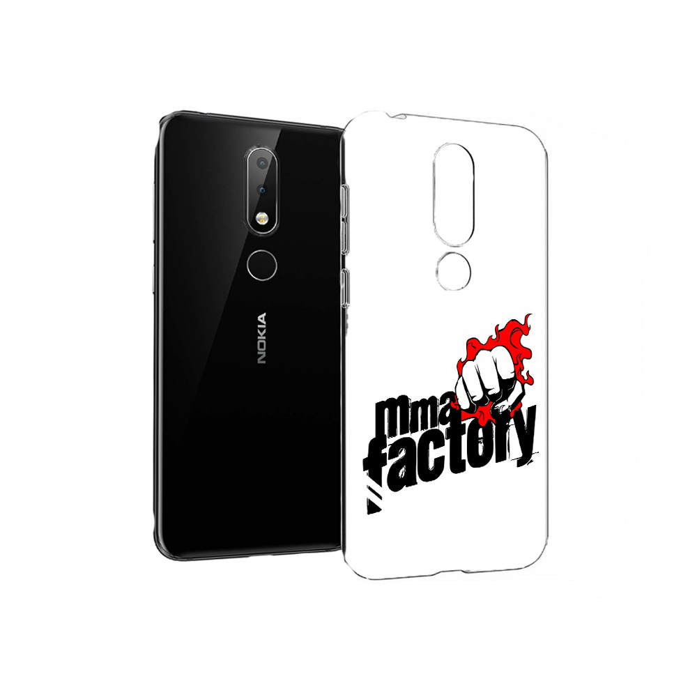 

Чехол MyPads Tocco для Nokia X6 Единоборства ММА (PT115295.99.74), Прозрачный, Tocco