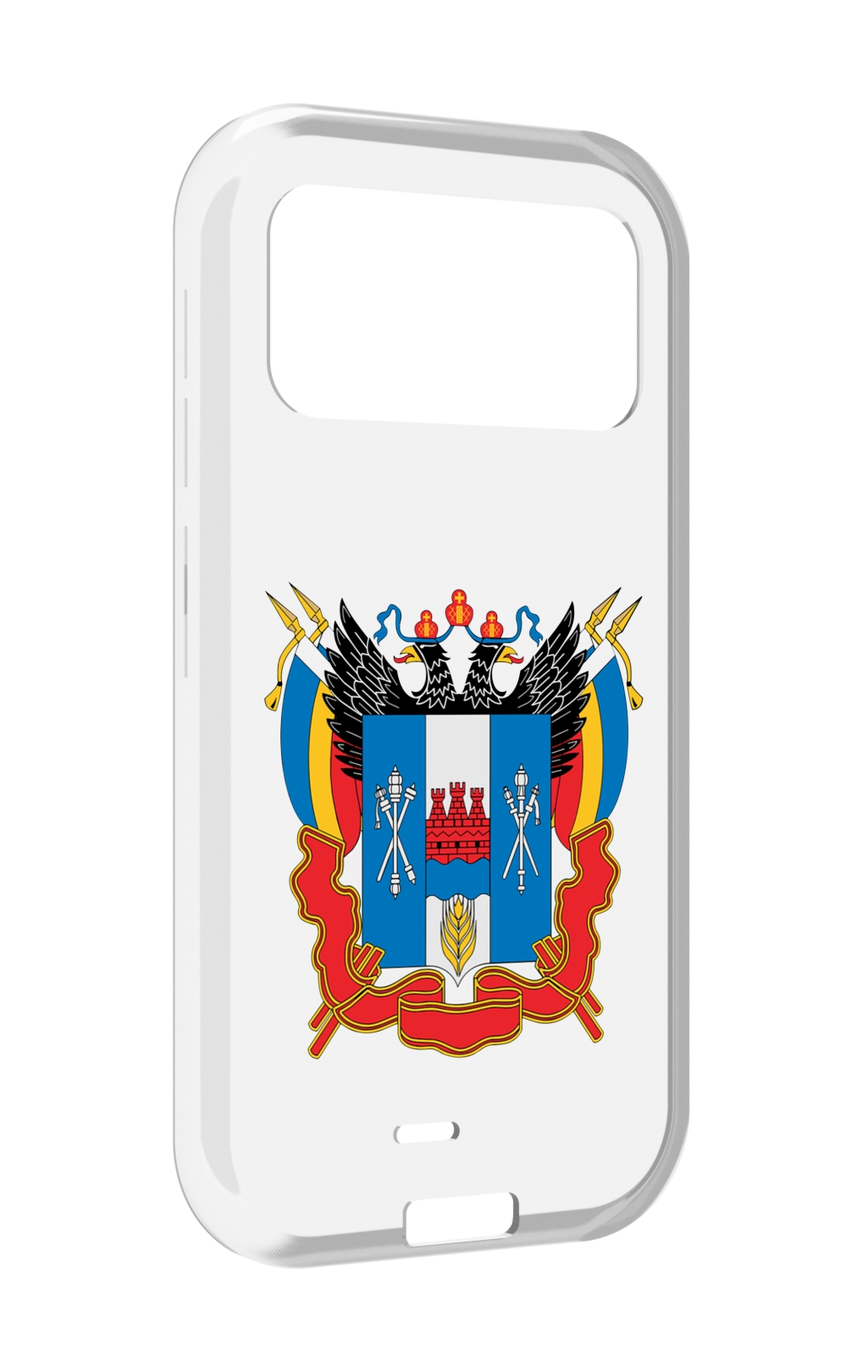 

Чехол MyPads герб-ростовская-область для Oukitel F150 H2022, Прозрачный, Tocco