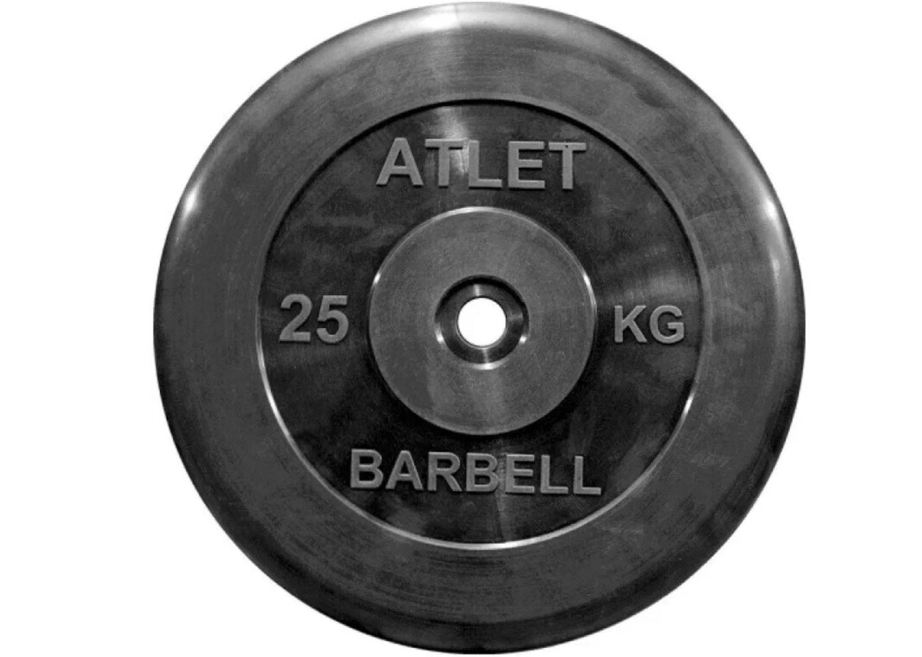 

Диск для штанги MB Barbell Atlet 25 кг, 51 мм черный, Atlet