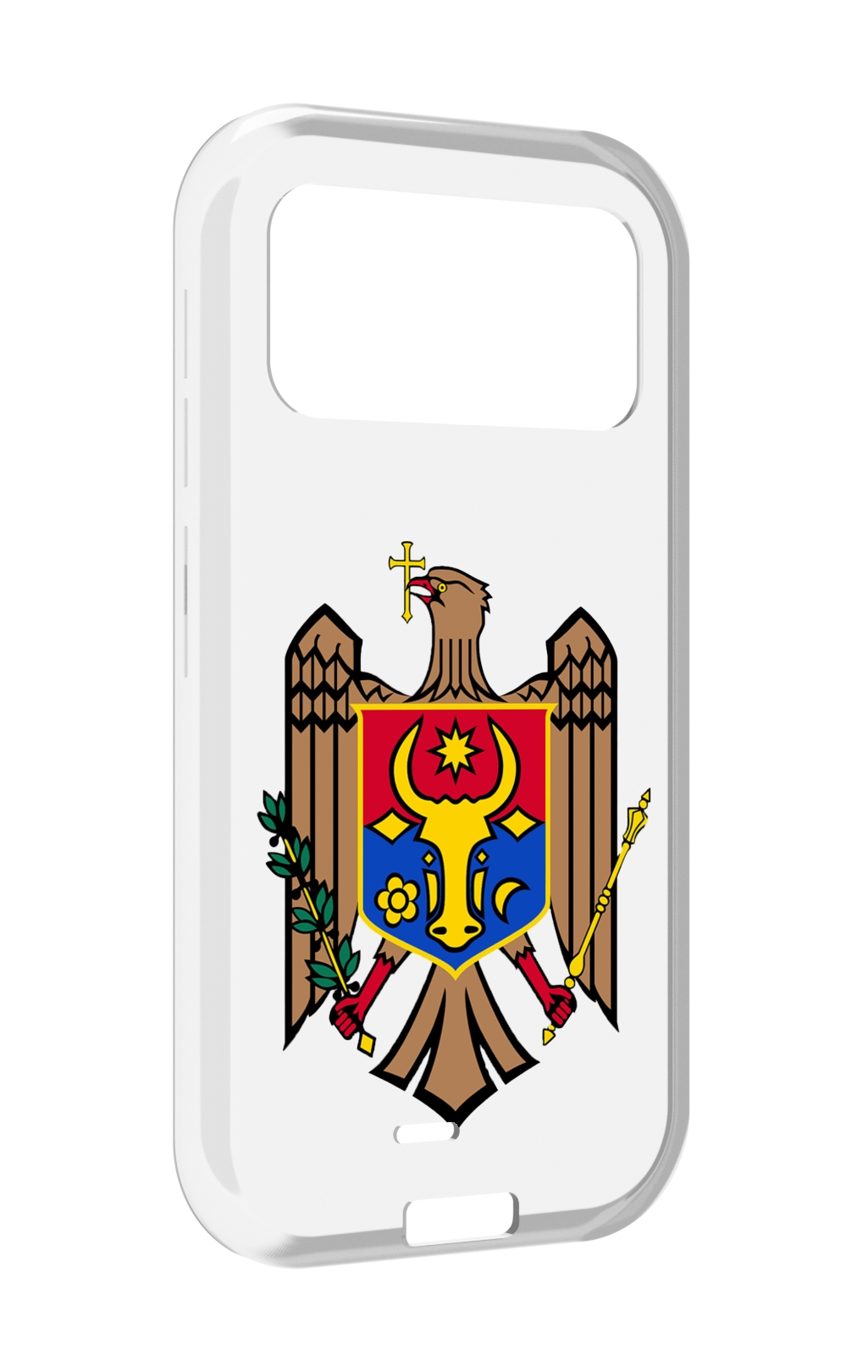 

Чехол MyPads герб-молдовы для Oukitel F150 H2022, Прозрачный, Tocco