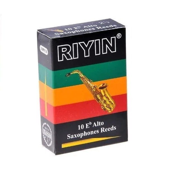 

Riyin 1 1/2 Alto - Трость для саксофона альт Eb, 10 шт в комплекте