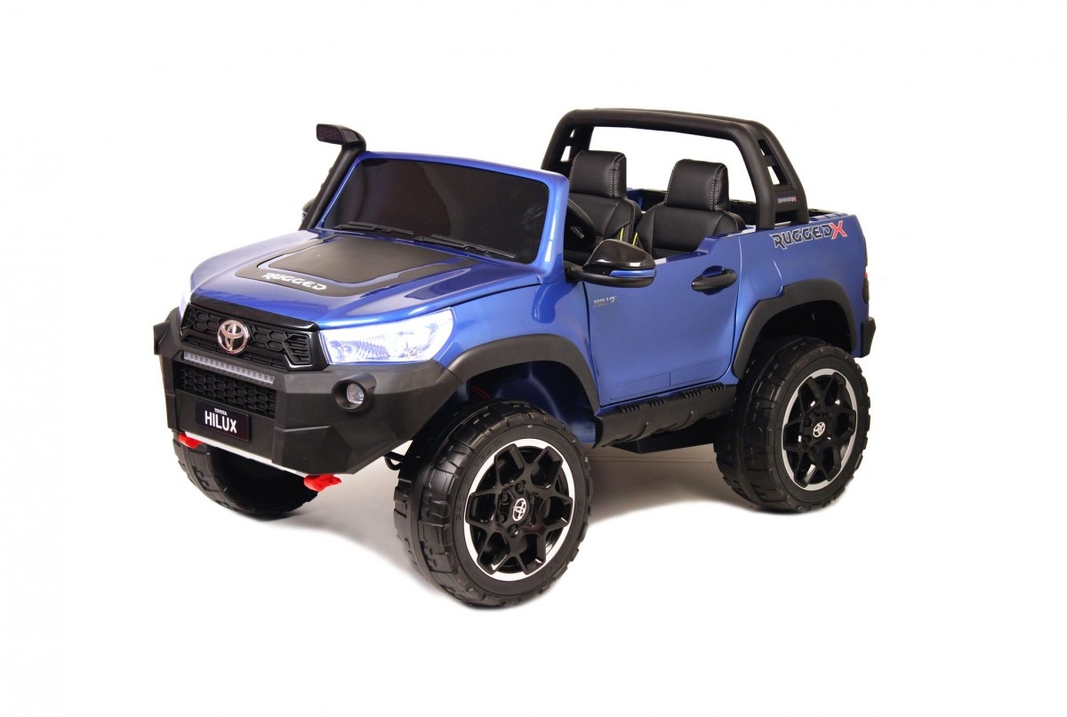 фото Электромобиль rivertoys toyota hilux dk-hl850 синий глянец