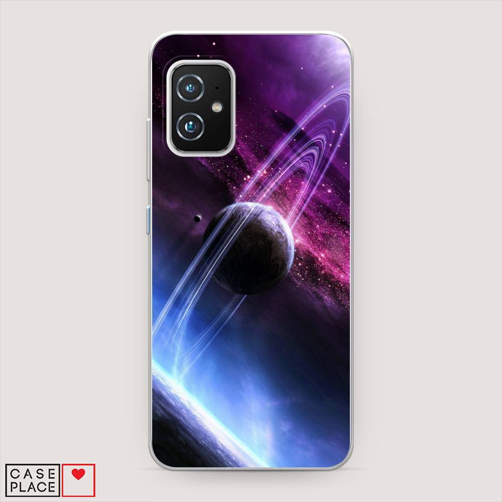 

Чехол Awog на Asus Zenfone 8 Mini "Космос 17", Черный;фиолетовый, 44350-4
