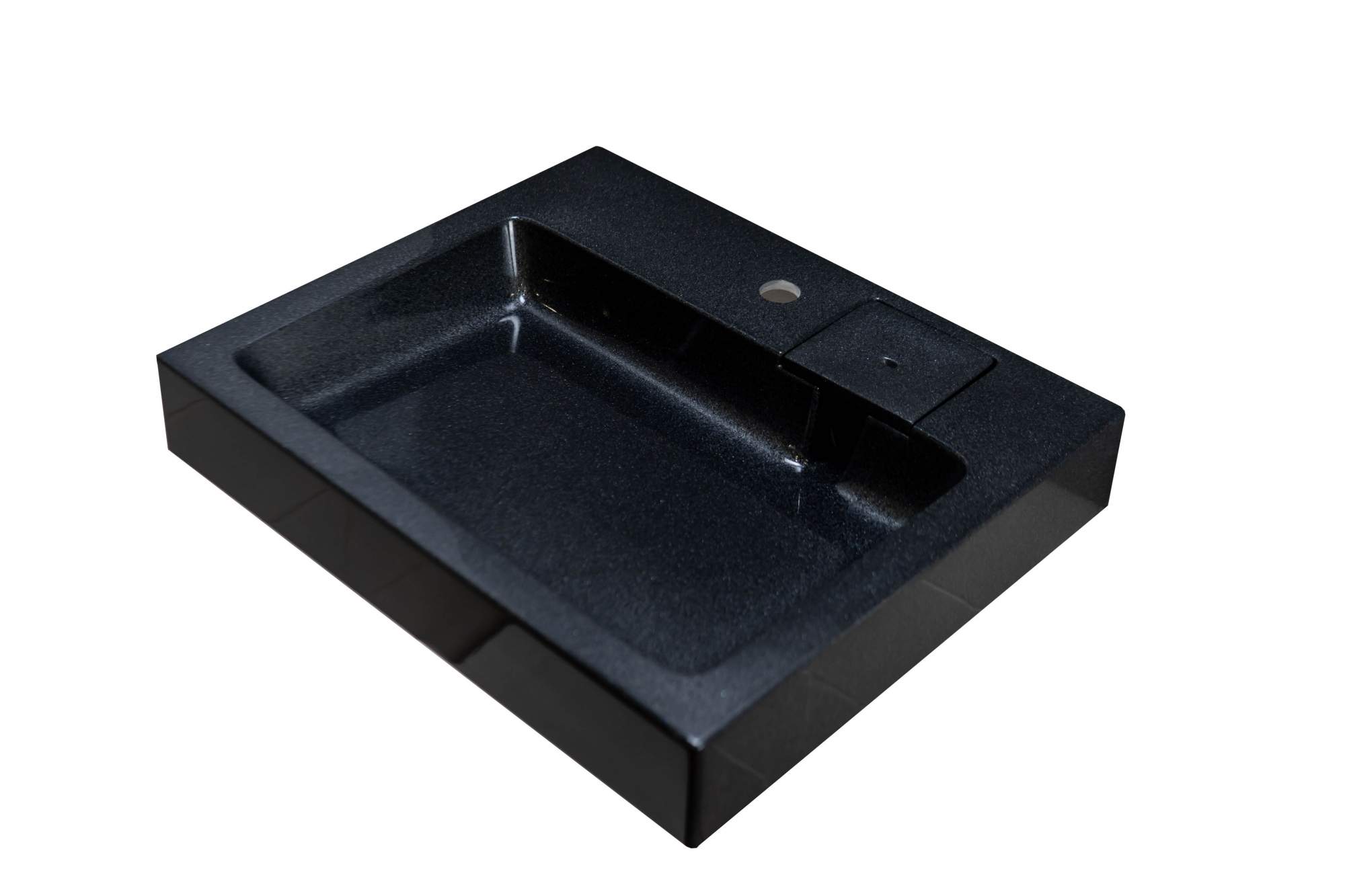 Раковина над стиральной машиной MySpace Star 60 Черный металлик