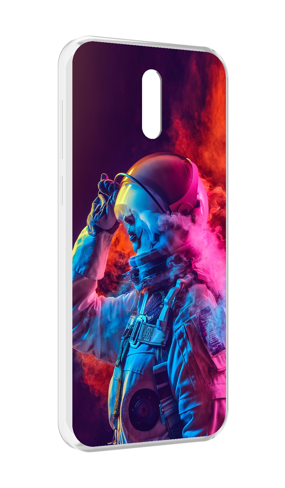 

Чехол MyPads астронавт в дыму для Alcatel 3L (2019), Прозрачный, Tocco