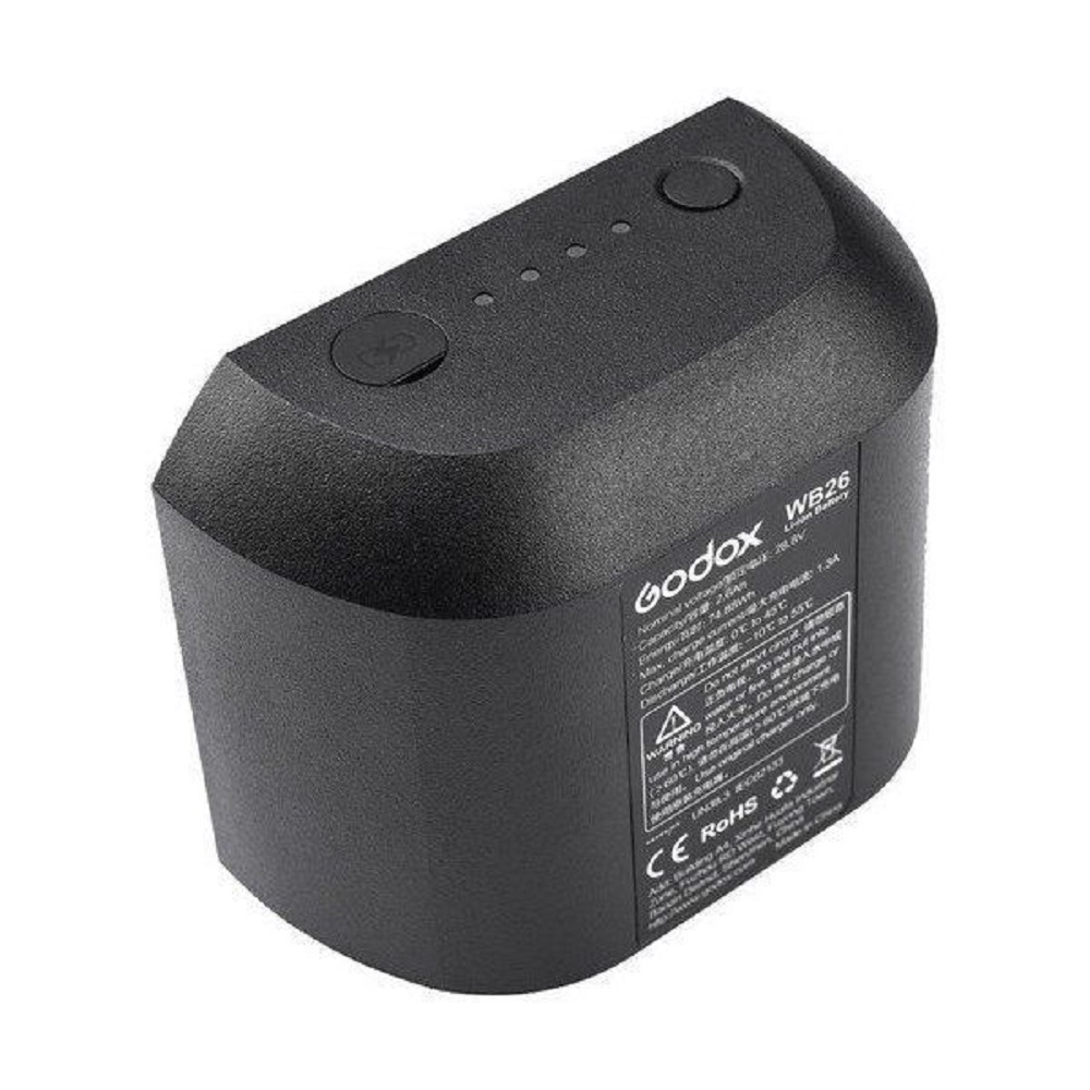 

Аккумулятор Godox WB26A, Черный, WB26A