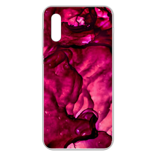 

Чехол (клип-кейс) GRESSO Air, для Samsung Galaxy A02, прозрачный/бордовый [gr17aaae9169], Air