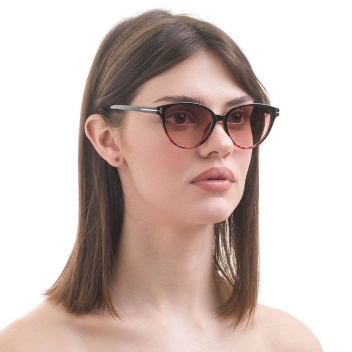Солнцезащитные очки женские NoBrand коричневые