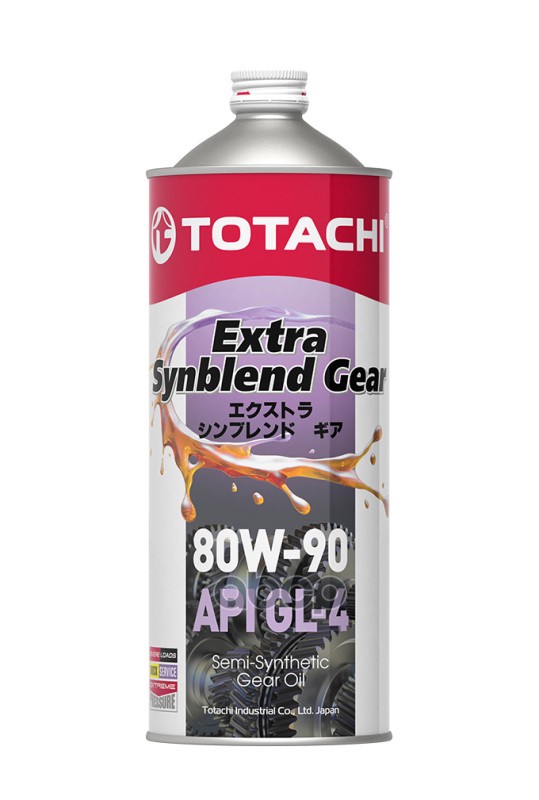 

80w-90 Super Hypoid Gear Gl-4 1л (Транс.Масло) 60101 Nsii0024686265 TOTACHI арт. 60101