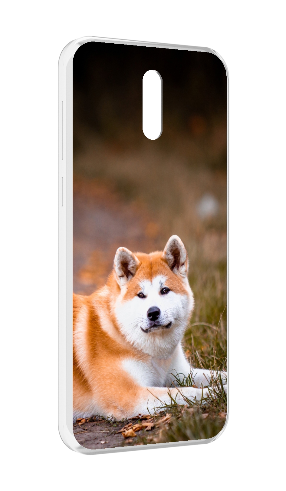 

Чехол MyPads акита ину для Alcatel 3L (2019), Прозрачный, Tocco