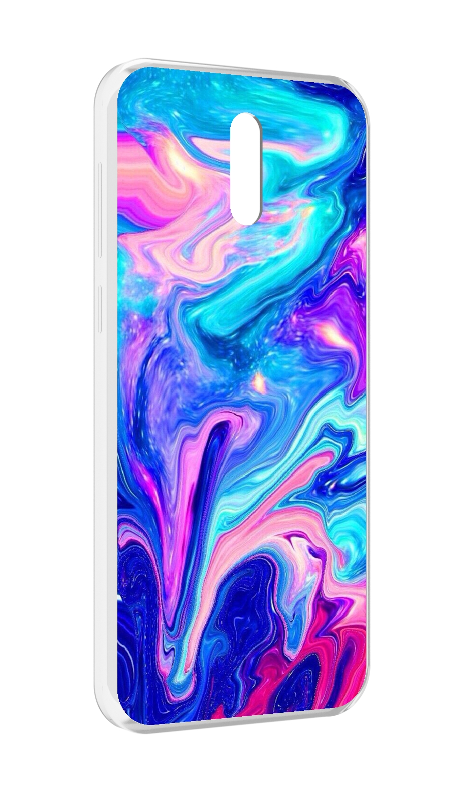 

Чехол MyPads акварельные-краски для Alcatel 3L (2019), Прозрачный, Tocco
