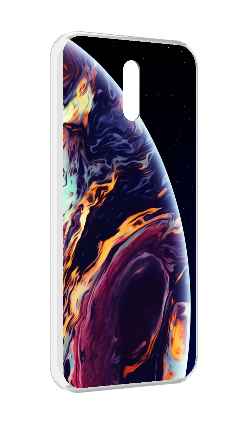 

Чехол MyPads акварельная планета для Alcatel 3L (2019), Прозрачный, Tocco