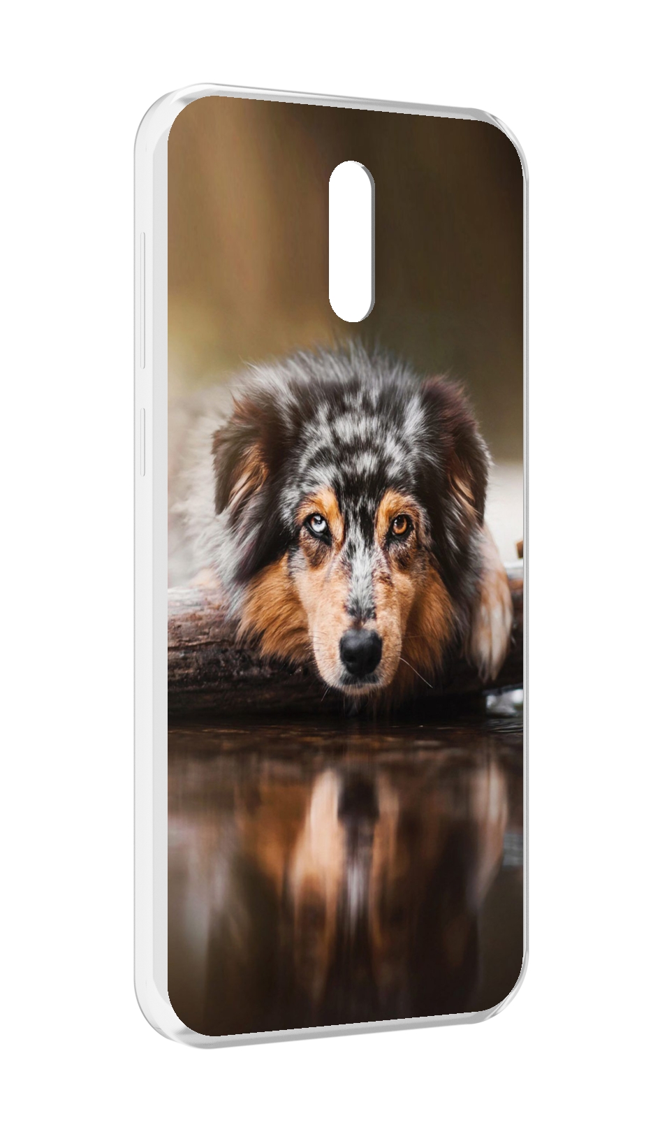

Чехол MyPads австралииская овчарка для Alcatel 3L (2019), Прозрачный, Tocco