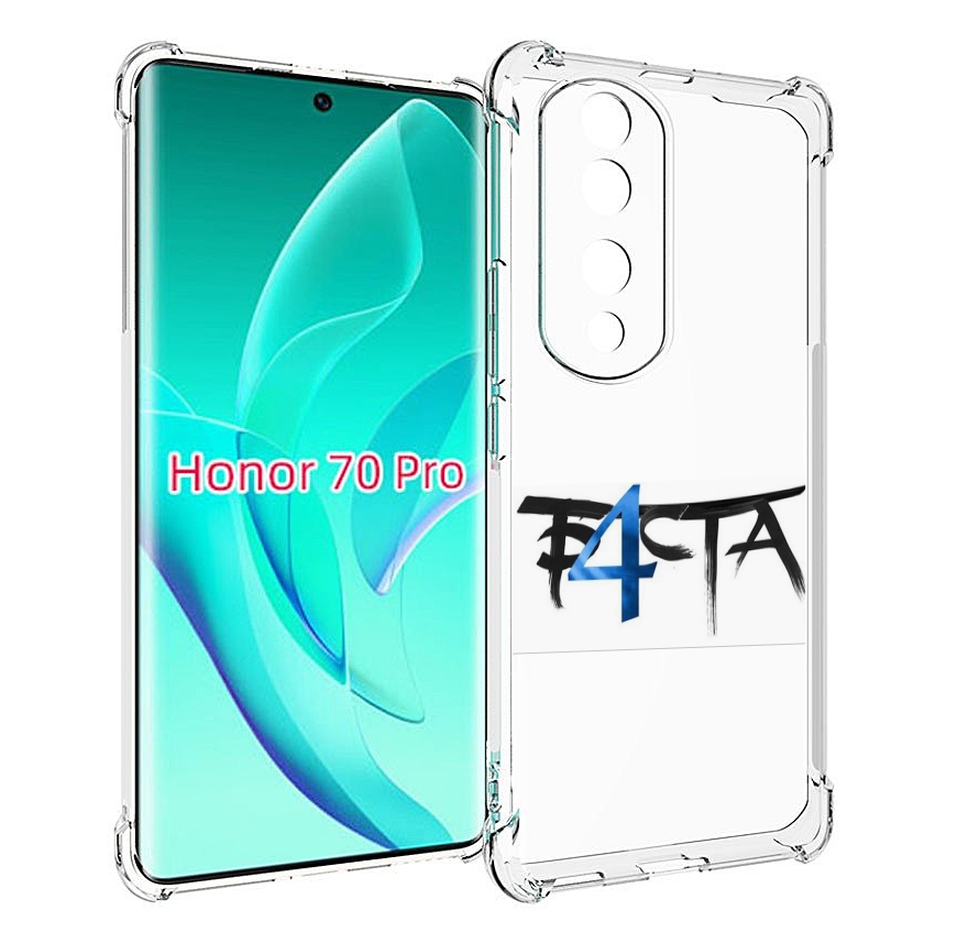

Чехол MyPads Баста 4 для Honor 70 Pro / 70 Pro Plus, Прозрачный, Tocco