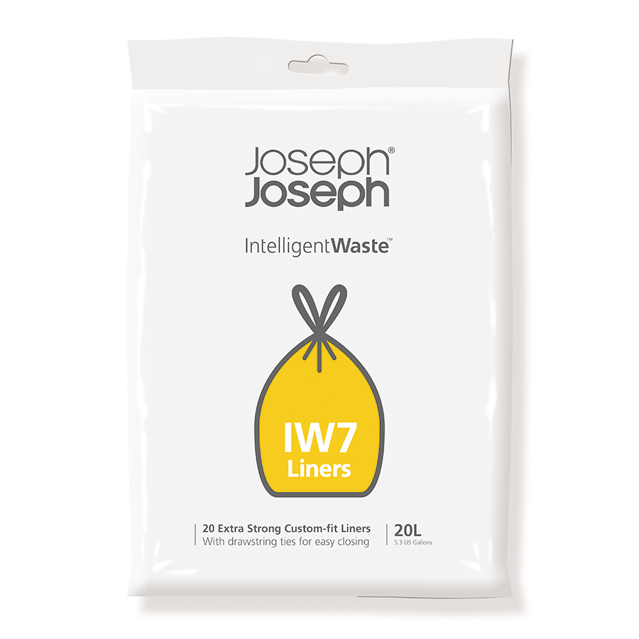 

Пакеты Joseph Joseph для мусора IW7 экстра прочные 20 л 20 шт, Пакеты для мусора IW7 экстра прочные, 20 л, 20 шт