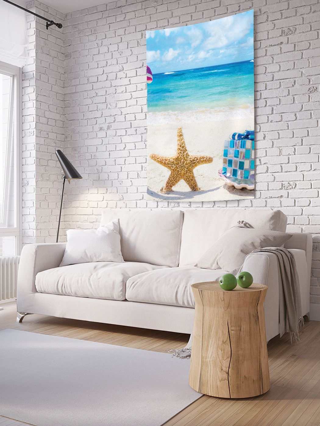 

Вертикальное фотопанно на стену JoyArty Морское рождество 150x200 см, Морское рождество