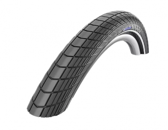 фото Велопокрышка schwalbe big apple 28 x 2.00 (50-622) hs430 k-guardb/b+rt sbc, 50epi черная