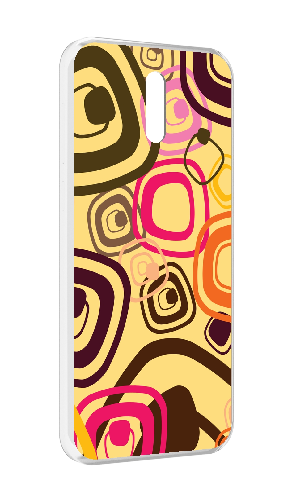 

Чехол MyPads абстракция-на-желтом-фоне для Alcatel 3L (2019), Прозрачный, Tocco