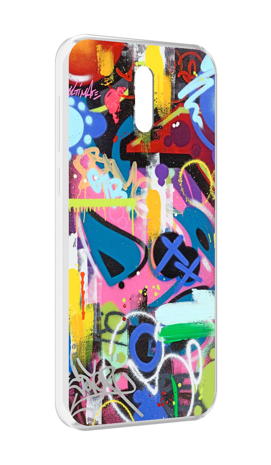 

Чехол MyPads абстракция-графити для Alcatel 3L (2019), Прозрачный, Tocco