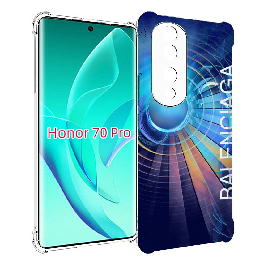 

Чехол MyPads Баленсиага-абстракция для Honor 70 Pro / 70 Pro Plus, Прозрачный, Tocco