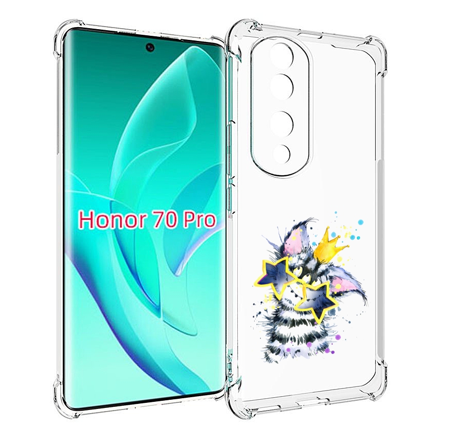 

Чехол MyPads Мартовский Нуся для Honor 70 Pro / 70 Pro Plus, Прозрачный, Tocco