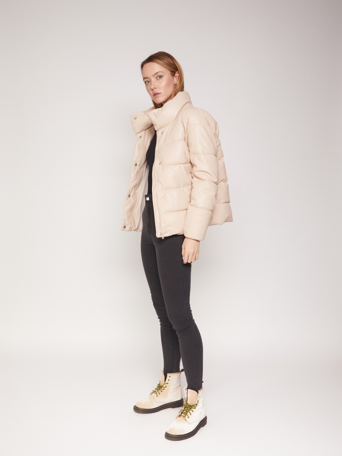 

Куртка женская Zolla z0213351022341001 бежевая XS