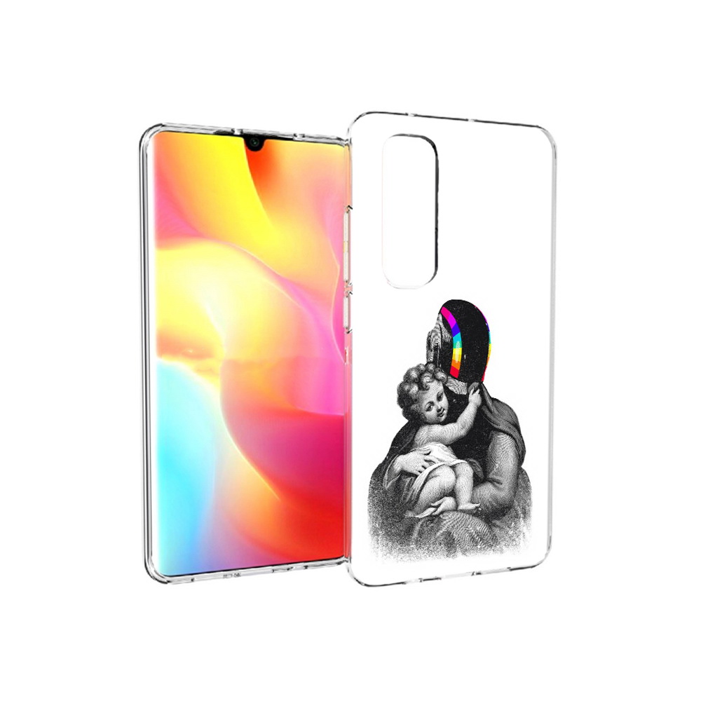 

Чехол MyPads Tocco для Xiaomi Mi Note 10 Lite защитник в шлеме (PT149714.254.350), Прозрачный, Tocco