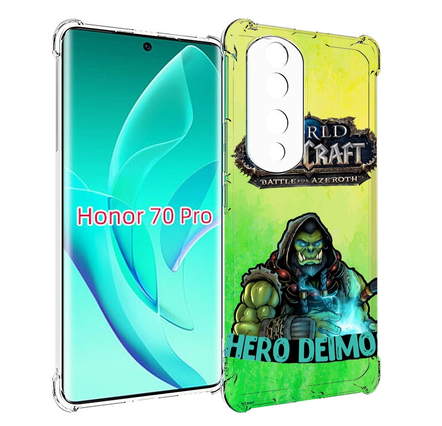 

Чехол MyPads world-of-warcraft мужской для Honor 70 Pro / 70 Pro Plus, Прозрачный, Tocco