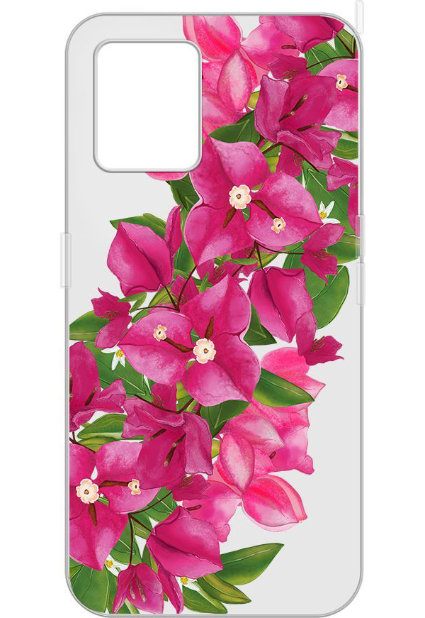 

Чехол (клип-кейс) GRESSO Air, для Realme 8i, прозрачный/рисунок [gr17aaae9386], Air