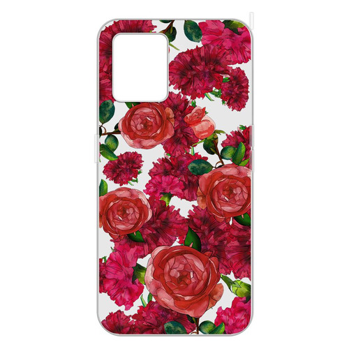 

Чехол (клип-кейс) GRESSO Air, для Realme 8i, прозрачный/рисунок [gr17aaae9385], Air