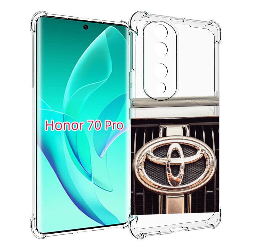 

Чехол MyPads toyota 3 для Honor 70 Pro / 70 Pro Plus, Прозрачный, Tocco