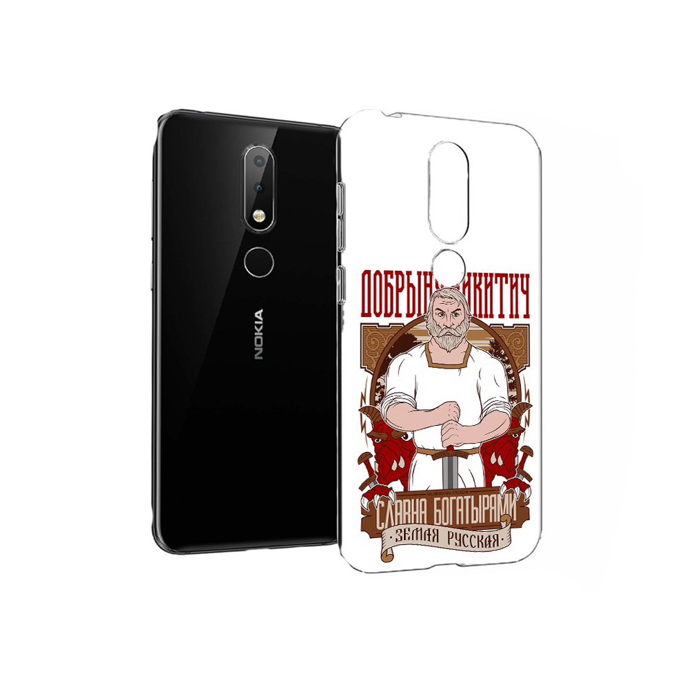 

Чехол MyPads Tocco для Nokia X6 Добрыня (PT115295.99.70), Прозрачный, Tocco