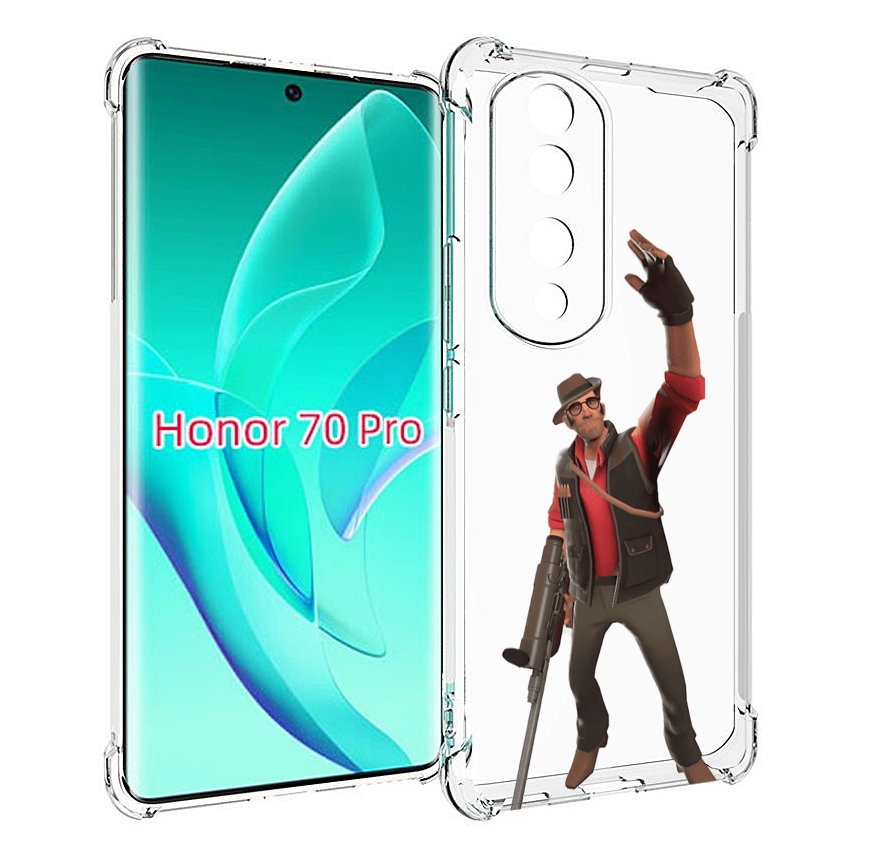 

Чехол MyPads team-fortress-2 для Honor 70 Pro / 70 Pro Plus, Прозрачный, Tocco
