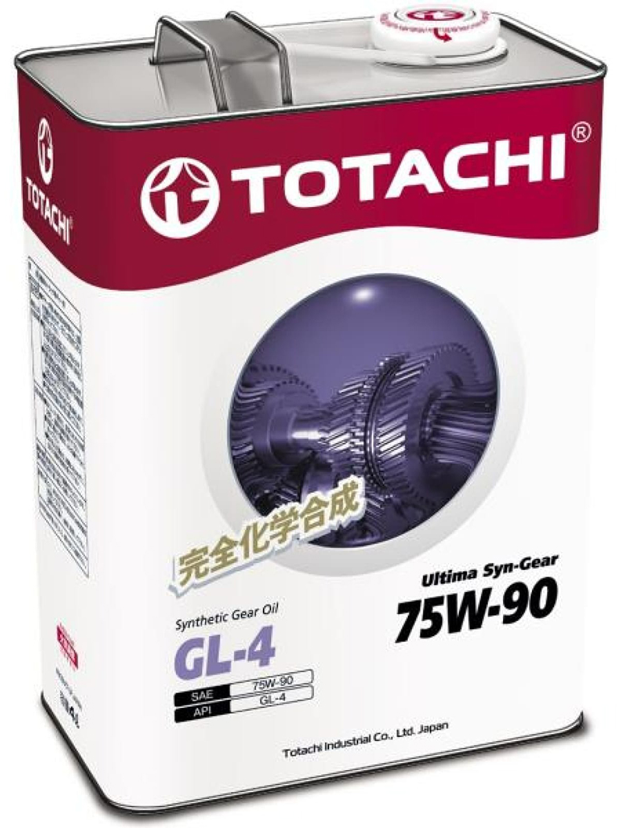 

Трансмиссионное масло TOTACHI 60704 75W90
