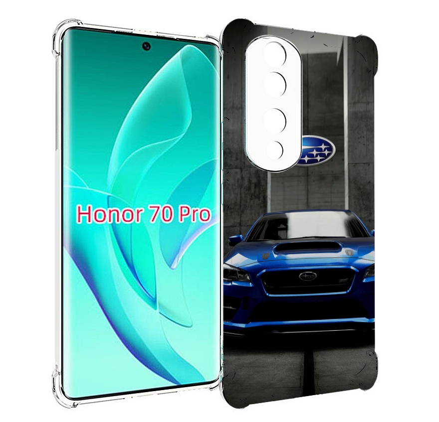 

Чехол MyPads subaru 1 мужской для Honor 70 Pro / 70 Pro Plus, Прозрачный, Tocco