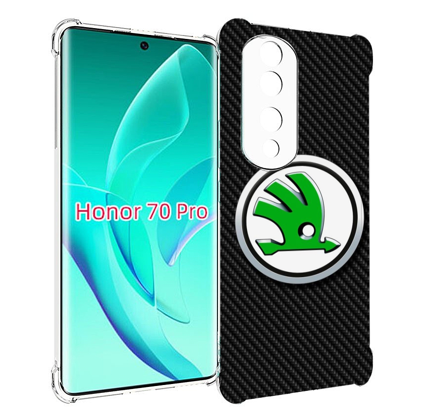 

Чехол MyPads skoda 2 для Honor 70 Pro / 70 Pro Plus, Прозрачный, Tocco