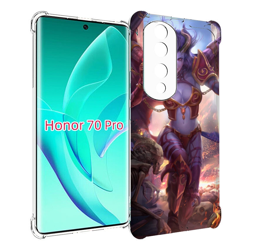 

Чехол MyPads queen of pain dota 2 для Honor 70 Pro / 70 Pro Plus, Прозрачный, Tocco