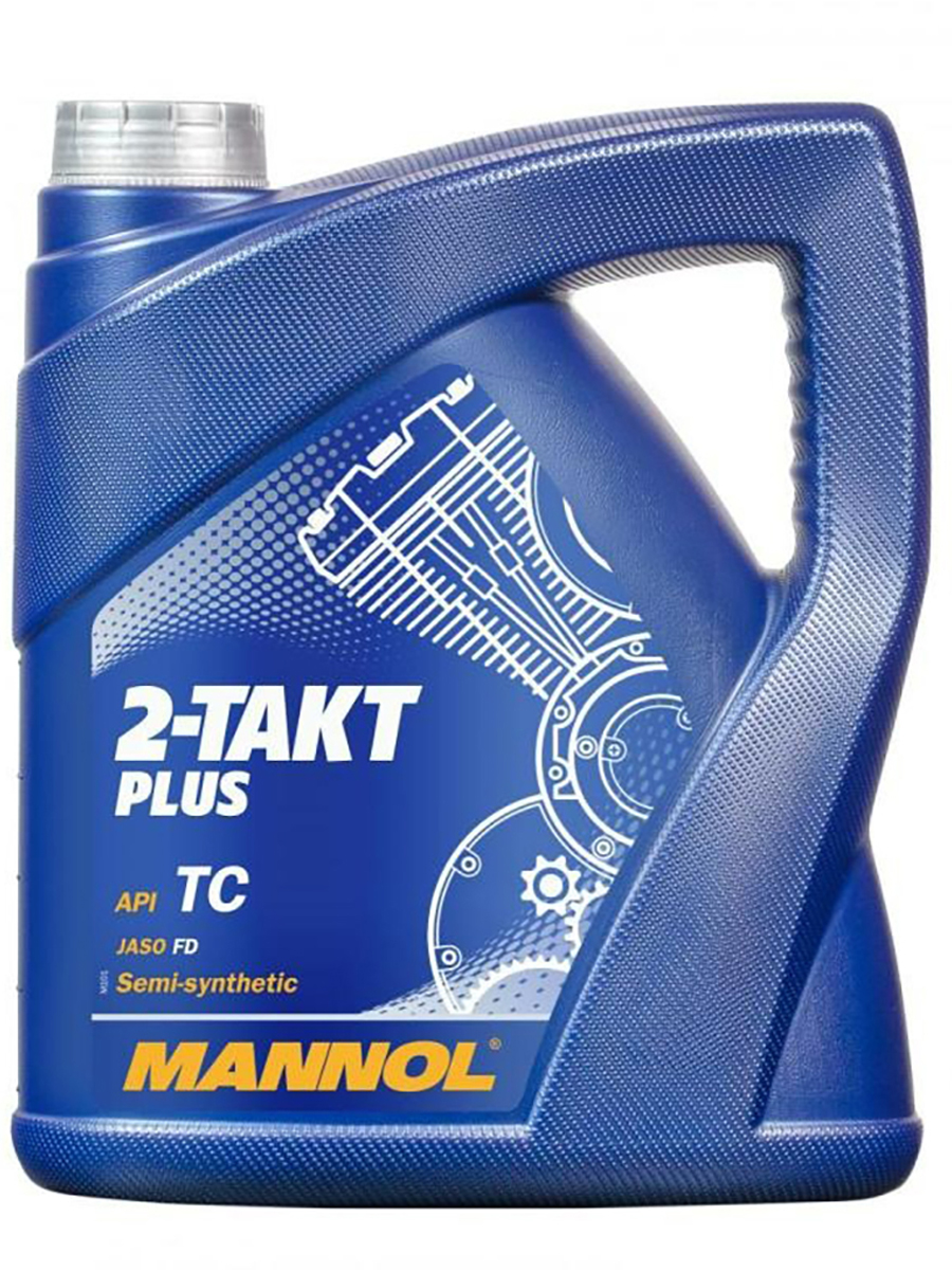 фото Mannol mn72044 mannol 2-takt plus полусинтетическое масло для 2т двигателей воздушного охл