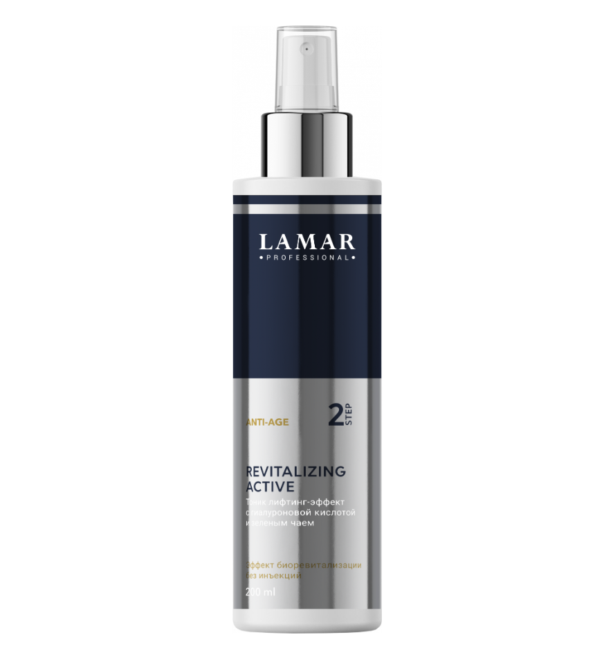 Тоник LAMAR PROFESSIONAL Revitalizing Active лифтинг эффект 200 мл