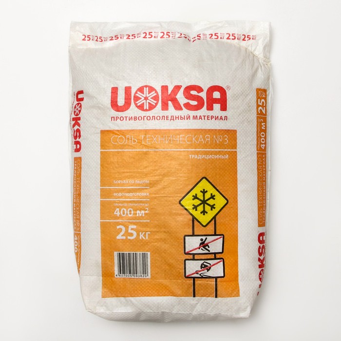 UOKSA Реагент UOKSA Техническая соль №3, 25 кг