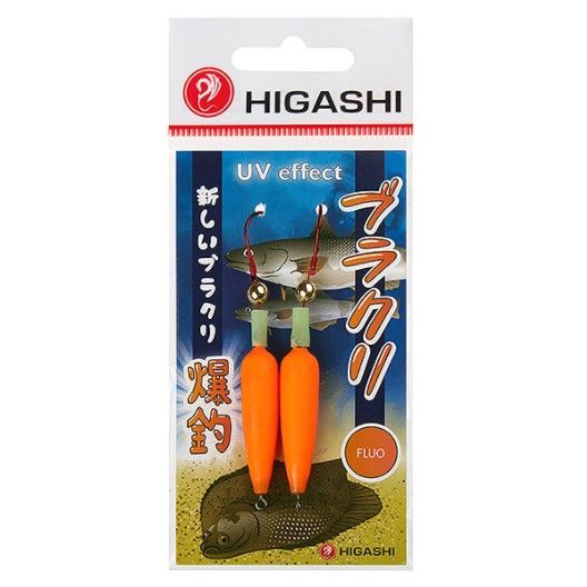 Приманка Higashi Burakuri #12 Fluo orange 6гр